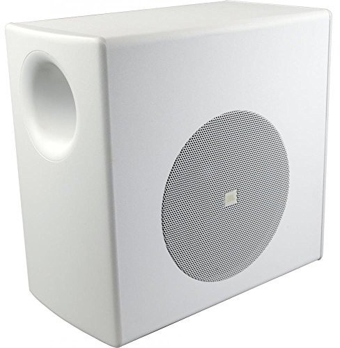 JBL Professional Control 50S/T-WH Subwoofer für Subwoofer-Satellit-Lautsprechersystem, weiß