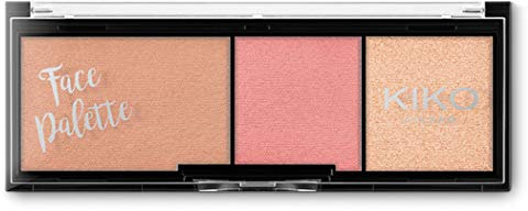 Kiko Milano Face Palette Nr. 01 Elegant Charme Inhalt: 8,5g Puderrouge für das Gesicht
