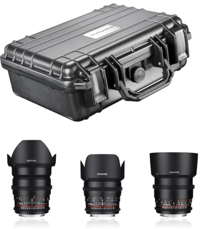 Samyang Video Lens DSLR Basic Set MFT schwarz