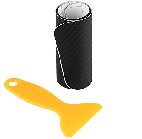 Self-Adhesive Rear Bumper Protector Bumper Sticker Rear Bumper Protective Tape Protector Strip Car Rear Bumper Guard Protector Tape Rear Door Sill Protective Guard for Cars Trucks SUV