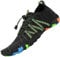 SAGUARO Scarpe da Scoglio Uomo Scarpette da Scoglio Donna Scarpe Mare Antiscivolo Scarpette Mare Scarpe Acqua Asciugatura Rapida Scarpe per Spiaggia Immersione Surf Nero Gr.42 EU