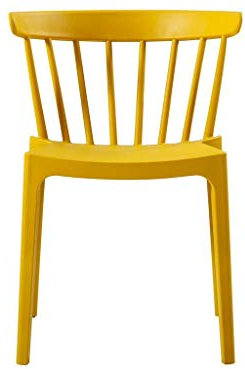 WOOOD Bliss Bars Stuhl Kunststoff, Ocker, 75 x 52 x 53 cm