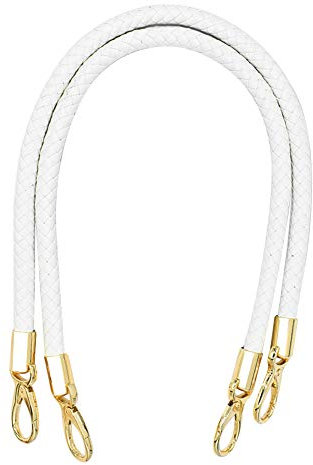 Asudaro 1 Paar Taschenhenkel Pu Leder Taschengriffe Kette Schultergurt Handschlaufe Schulterriemen Riemen Ersatz Gürtel für Einkaufstasche Shopper Tote Handtasche Taschenzubehör 60cm