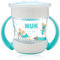NUK 194398 Nuk Magic Cup Mini + 6M 160 ml , farblich sortiert, verschiedene Sticker-Designs (sortiertes Model)