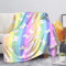 Woisttop Flanell-Fleece-Überwurfdecke für Sofa, Couch, Schlafzimmer, leicht, flauschig, Plüsch, ultra-gemütlich, dekorativ, für Klimaanlagen