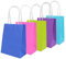 60 Stück Geschenktüten Mini,Papiertüten Klein,Papiertüten Kindergeburtstag,Geschenktüten Kindergeburtstag,Geschenktüten Papier,5 Farben(11.5 * 6 * 15cm)