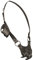 SYFUNLV mittelalterliches Rapier-Frosch-Holster,Schwertgürtel,Verstellbarer Gürtelhalter für Schwerter aus Leder, Zubehör für Kostüm Requisiten,Holster für Pistolen und Schwerter (braun)