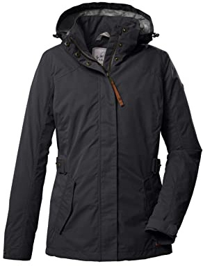 G.I.G.A. DX Damen Funktionsjacke/Outdoorjacke mit abzippbarer Kapuze GS 104 WMN JCKT, dunkelnavy, 40, 39417-000