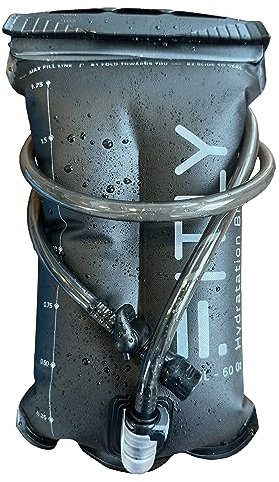 FITLY Bouteille d'eau souple | Rétrécit au fur et à mesure que vous buvez | Bouteille d'eau pliable idéale pour la course, la randonnée, le vélo, l'escalade et les activités rigoureuses