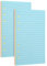 2 Packungen Nachfüllpapier für A6 6-Ringbuch-Notizbuch - Ideal für Büro, Schule, Zuhause, Kreative Projekte und Tagesplanung, 100 GSM, Liniert, Jeweils 50 Blatt, 5 Farben, passend für A6 6-Ring