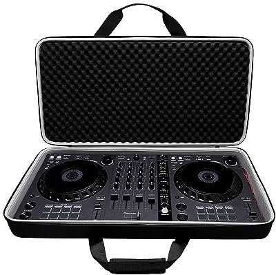 XANAD Case for Pioneer DJ DDJ-REV1/DDJ-SB3/DDJ-400/DDJ-FLX4, Numark Mixtrack Pro FX/Pro 3, Native S3/S2 MK3, Roland Dj-505/202 DJ Controller Portable Storage Bag