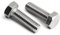 Vis à Tête Hexagonale M8 x 25mm Boulons en Acier Inoxydable 304 (A2), à Filetage Métrique Complet, 20 Pièces