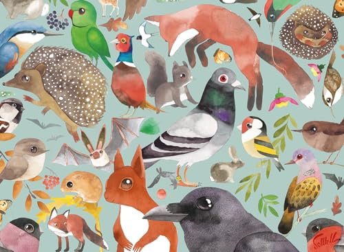 Ravensburger Puzzle 12000658 - Garden Visitors - 500 Teile Puzzle für Erwachsene und Kinder ab 12 Jahren