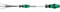 Wera 05028161001 393 S, Bit-Handhalter extra slim mit flexiblem Schaft, 1/4 x 173,5 mm & 810/1 Bit-Handhalter mit Sprengring, 1/4 Zoll x 120 mm, 05051005001, Silber
