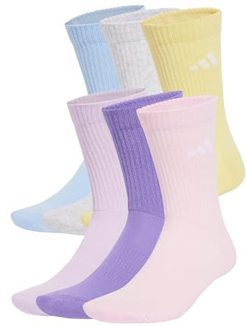 adidas Lot de 6 paires de chaussettes rembourrées unisexes