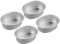 HOLIDYOYO 4piezas Bandeja De Horno Ovalada De Aluminio Anodizado Para Pasteles Molde Antiadherente Para Repostería Resistente y Fácil De Limpiar Para Tartas y Bizcochos Cocina Profesional