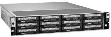 TERRAMASTER U12-500 Plus NAS Storage - 12Bay Core i7 1255U 10-Cores 12-Threads CPU, 16GB DDR5 RAM, Dual 10GbE Ports, 2U Rack Mount Network Attached Storage Peak Performance for Business (Diskless)