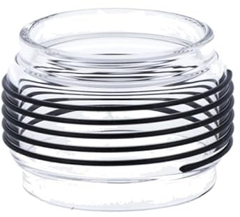 Melo 5, 4ml Ersatzglas Glas Schwarz (Original) Tank Glass Tube Melo5 (Versand aus DE) Black