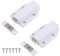 2Pcs Cabinet Magnetic Push Catches,Cupboard Push Latch Release, Magnetic Push Latches, Rv Door Damper, Easy-Installed Push to Open Latch, for Cupboard, Wardrobe, Cabinet, Drawer