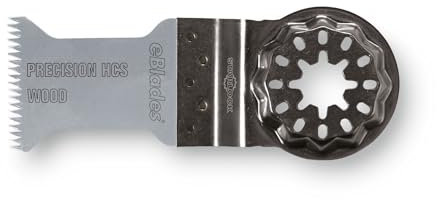 Starlock Multi Tool Blades 35mm x 50mm – Precision Japanese Teeth Saw Blade for Wood, Plasterboard & Soft Plastic – Compatible with Fein, Bosch, Makita, Milwaukee, Ryobi & More (1)