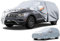 Kayme Telo Copriauto SUV, Telo SUV da Esterno Impermeabile, Traspirante, Telo Macchina Felpato per Mercedes GLC, Ford Kuga, Honda CR-V, Skoda Kodiaq，F Pace etc. Vedi Auto Tabella Taglie A12, Argento