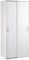 Double Sliding Doors Wardrobe Furniture with Shelves & High Depth for Bedroom Living Room and Hall Wardrobe Organizer