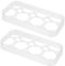SEWACC 2piezas Huevera Para Refrigerador Organizador De Huevos Con Capacidad Para Huevos Caja De Almacenamiento Práctica Y Segura Para Huevos