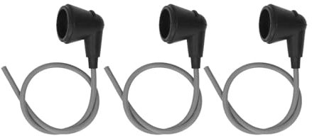 Juego de 3 cables de bujía for motosierra 070 y 090 (reemplazo de cable de encendido)