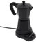 GINKOEHD Macchina da caffè elettrica Professionale 300ml Macchina da caffè Espresso 1-6 Tazze Moka brocca Alluminio Nero