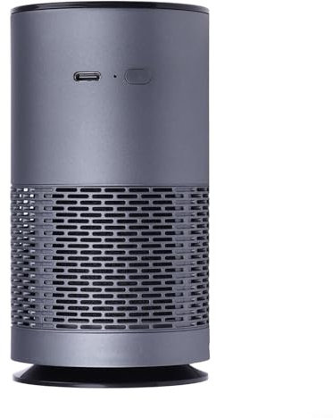 MoSundi Portable Air Purifier with USB Rechargeable Anion Technology Perfect for Cars (Grey)