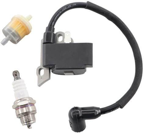 MCHNIC Ignition Coil For MCCULLOCH Mac 325 738 742 842 & Mac Cat 338 435 436 438 440 440 442 Chainsaw Replace 530 03 91-98