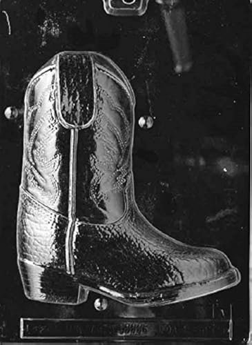 k075 a & B 3D Cowboystiefel – 2 pc Schokolade Candy/Seife Form