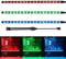 WOWLED Gaming PC RGB LED Strip Lights Magnetic for Mid Full Tower Case Lighting for Aura Sync Gamer DIY 4Pin RGB Header 30cm 5050 Pack of 3 Strips
