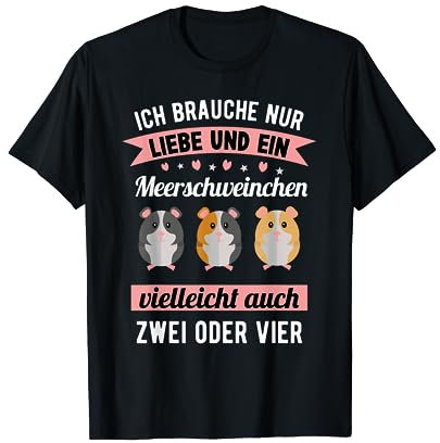 Meerschweinchen Spruch - Damen & Kinder Meerschweinchen T-Shirt