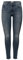 ONLY Damen Skinny Fit Jeans | Normal Waist Denim Stretch Hose | Bleached Used Design ONLWAUW, Farben:Dunkelblau, Größe:S / 30L