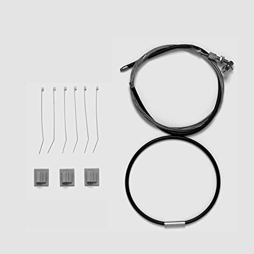 Marantec 182024 Emergenza per Porte basculanti con Maniglia Interna, per sblocco Meccanico dalla Porta del Garage, Argento