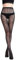 EROSPA® Sexy Spinnennetz Netzstrumpfhose schwarz - Halloween Fasching Karneval - Damen - One Size
