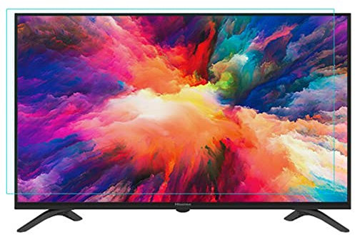 KELUNIS Antiriflesso Proteggi Schermo TV, Chiarissimo Anti Luce Blu Pellicola filtrante Pannello AntiGraffio Rendi Morbida la Luce Allevia l'affaticamento degli Occhi per LCD, LED/A / 50in 1095/616mm