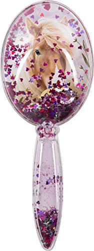 Die Spiegelburg - Haarbürste (mit beweglichem Glitter), Pferdefreunde, 17846
