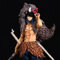 XESAGSNV Dekorative Statue of Demon Slayer, Geschenk für Anime Lovers (Hashibira Inosuke)