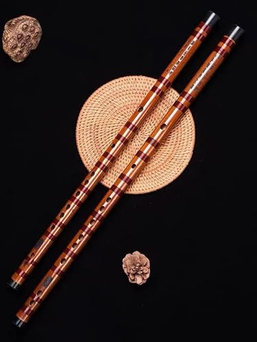 LANDTOM Selected Professional Dizi Chinese bamboo flute made by Dongxuehua (E)