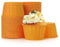 Volein Papier Muffinförmchen 50 Stück Cupcake Formen für Geburtstag/Party/Hochzeit(Orange)