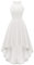 Bbonlinedress Robe Cocktail Mariage de Soirée Femme Longue pour Cocktail Bal de Promo Guinguette Demoiselle d'honneur Epaule Dénudée Ivory L