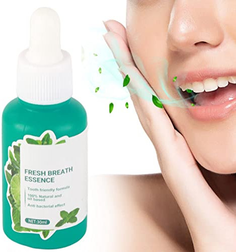 Eliminador de Halitosis, 2 uds., Gotas de Suero para Eliminar la Halitosis, Extracto de Hierbas, Suero de Halitosis, 30ml, Olor Limpio a Menta, Extracto de Hierbas, Eliminador de