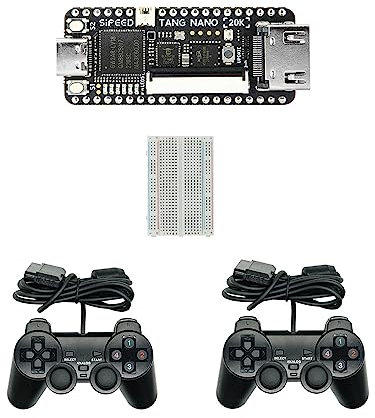youyeetoo Sipeed Tang Nano 20K FPGA Development Board MCU, with LUT4, HDMI, for RISC-V and Embedded Development (Gaming Set)
