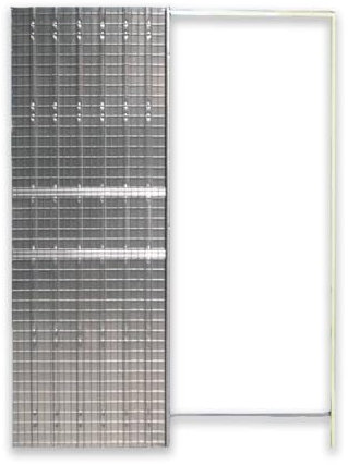Controtelaio per porta scorrevole per intonaco 70 x 210 norma controtelai