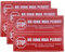 POFET 10 PCS No Junk Mail Sticker for Letterbox Metal Aluminum Sign Self Adhesive Front Door Wall Rust Free UV Resistant Waterproof