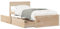 Sufrk Massivholzbett mit Schubladen Jugendbett Stauraumbett Bed Frame Bedroom Furniture Bett Mit Schubladen 90x200 cm Kiefer