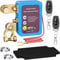 Remote Car Battery Disconnect Switch 12V 250A, Kill Switch for Car with 2 Remote, Energy-Saving and Anti-Theft for Efficient Vehicle Maintenance and Battery Protection (Without LED Digital Display)