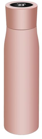 Smart Water Bottle – Borraccia intelligente isolata, borraccia intelligente con monitoraggio 'idratazione, elegante borraccia intelligente con controllo della temperatura, innovativa bottiglia per